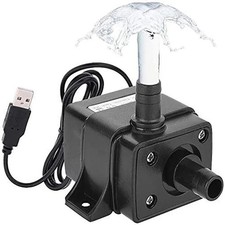 Pompe à eau USB Brushless 120LH DC5V pour aquarium aquarium et fontaines