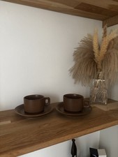 Vintage Duo De Tasses Bistrot