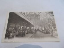 06 CANNES ALPES MARITIMES MARCHE AUX FLEURS TRES ANIMEES CPA PRECURSEUR