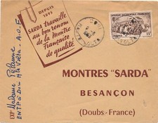 LETTRE DORI HAUTE VOLTA 15F