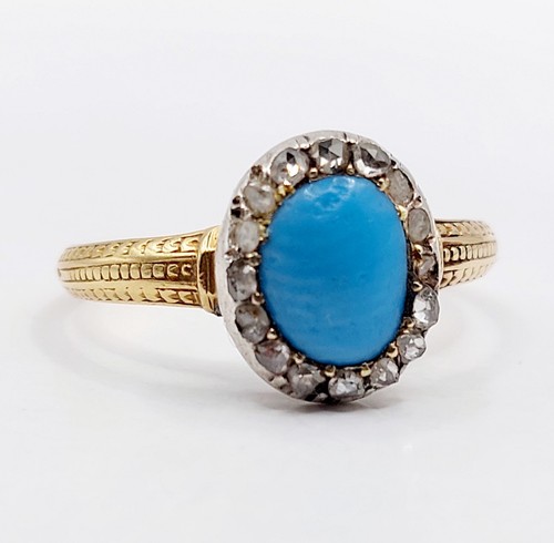 Bague marguerite antique - , or