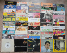LOT (21) DE 50 DISQUES VINYLES