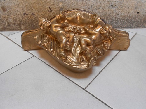 Etagère console dorée - etagère,