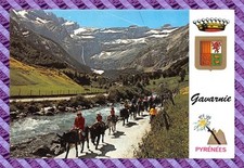 CPM 66 - GAVARNIE caravane de