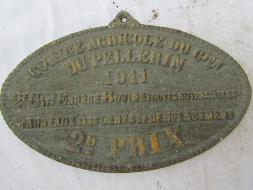Plaque concours agricole - plaque,