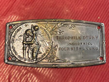 PLAQUE AUTOMOBILE SAINT