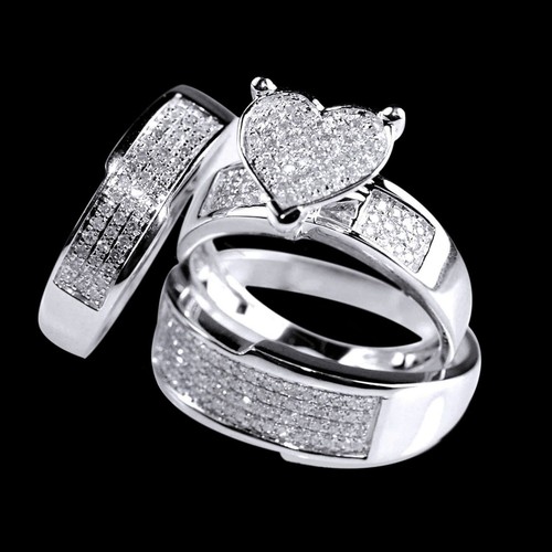 925 argent homme - femme, 2.40ct