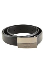 Ceinture en cuir noire