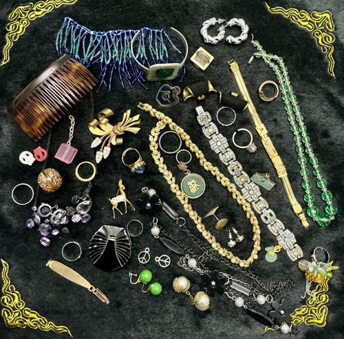 Lot bijoux anciens - bijoux,