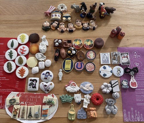 Rare beau lot feves - beau, fauchon