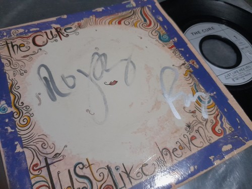 The cure autograph robert - cure,