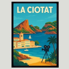 Affiche Poster mural LA CIOTAT
