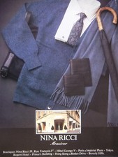 PUBLICITÉ DE PRESSE 1986 NINA