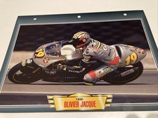 Olivier Jacque Honda pilote course fiche carte moto passion collection Atlas