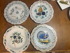 Lot de 4 ASSIETTES Ancienne