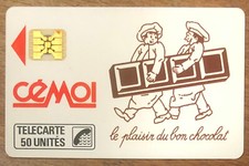 CÉMOI CHOCOLAT TÉLÉCARTE RÉF PHONECOTE D167 50U PHONE CARD SCHEDA TELEFONKARTE