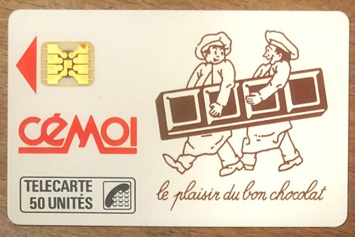 Cémoi chocolat télécarte - chocolat,