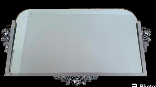 Antique art deco chrome metal - antique,
