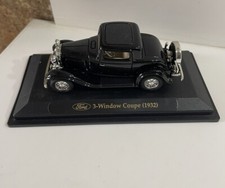 FORD  WINDOW COUPE 1932  1/43 NOIR VOITURE AMERICAINE Collection A4