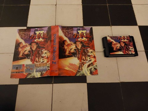 Megadrive double dragon ii - megadrive,
