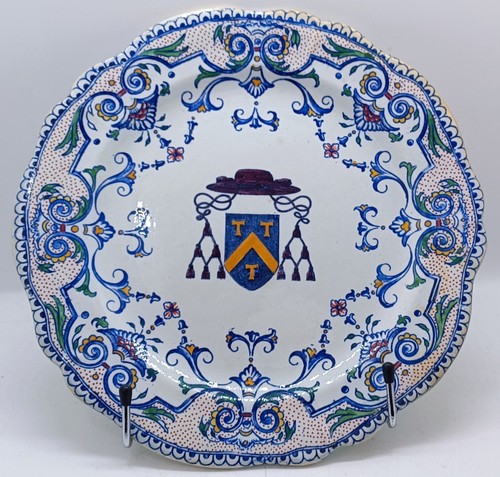 Ancienne assiette plate - ancienne,
