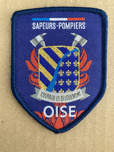 Ecusson pompiers sdis oise - sdis,