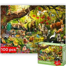 Puzzle Animaux 100 Pieces pour