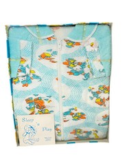 Vêtement De Nuit Vintage Années 60 Pour Bébé Taille 12-18 Lbs