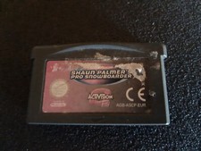 Shaun palmer's pro snowboarder gba game boy advance Nintendo 