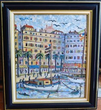tableau VAUTRIN le vieux port