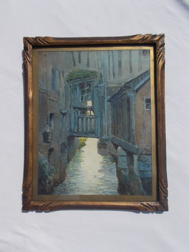 Tableau ancien aquarelle - ancien, a