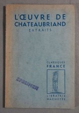 L'Oeuvre de Chateaubriand