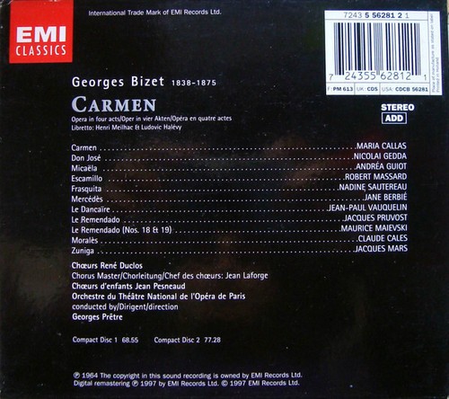 Bizet carmen - bizet,