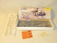 VINTAGE MAQUETTE PLASTIQUE HELLER 1/50 HELICOPTERE LAMA SA 315 B MODEL KIT 341