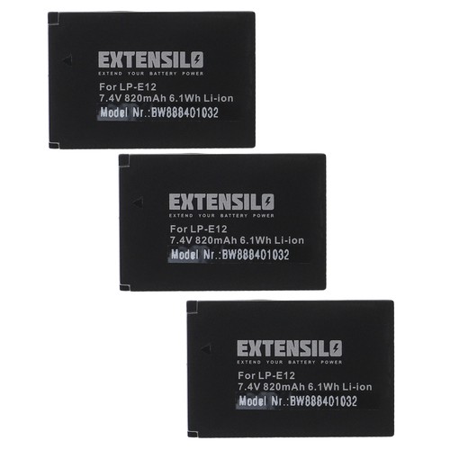 Batteries pour canon eos m - canon,