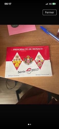 Coffret monaco 2017 - coffret, 1