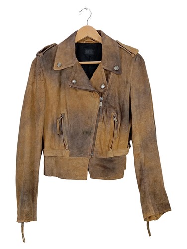 Diesel veste cuir femme - veste,