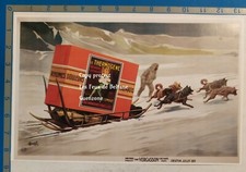 THERMOGENE chiens de traineau Pole Nord illustration AUZOLLE pharma publicité  