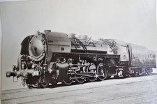 carte photo CPA  rare train