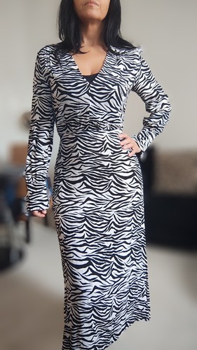 Robe longue beige - , noire
