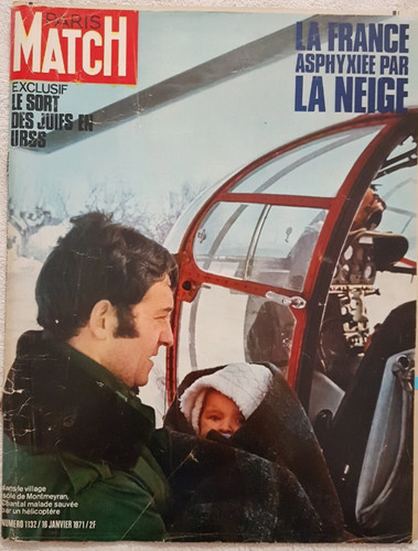Paris match 1132 la neige - n°1132,