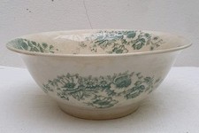 Saladier en faïence Bertrand Bordeaux - Modèle Anémones - no Vieillard