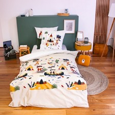 Parure de lit enfant 140x200 cm Coton Pirate