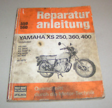 Original Moto Manuel de Réparation YAMAHA XS 250, 360, 400 - à Partir De 1975