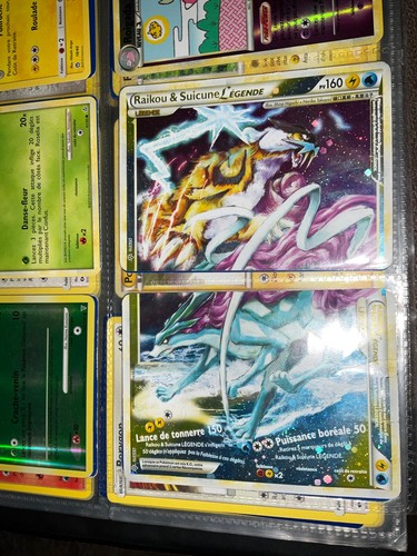 Cartes pokémon raikou - cartes,