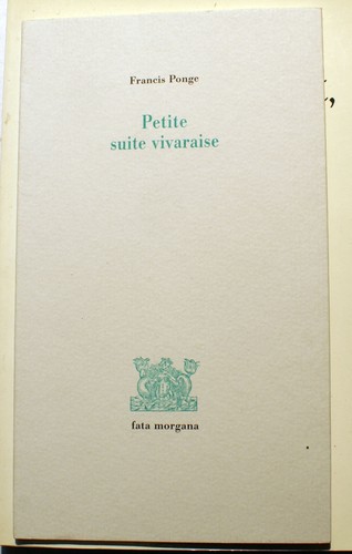 Ponge petitte suite - ponge/petitte,