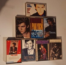 Paul Young  Lot De 8 K7 Cassettes Audio Tape