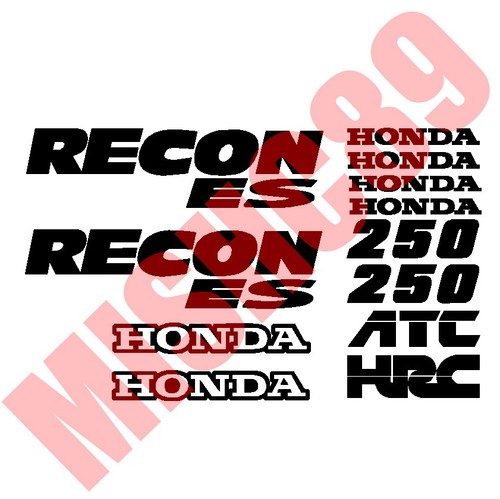 Honda recon stickers 250 - honda,