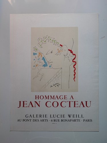 Jean cocteau affiche - cocteau,