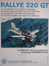 3/1974 PUB AEROSPATIALE AVION